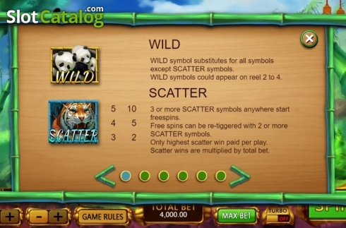 Οθόνη7. Panda's Gold (XIN Gaming) Κουλοχέρης 