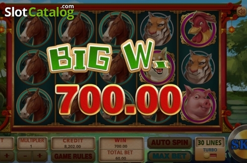 Οθόνη7. Chinese Zodiac (XIN Gaming) Κουλοχέρης