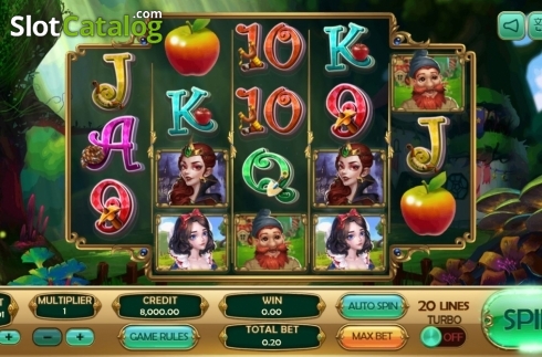Οθόνη2. Snow White (XIN Gaming) Κουλοχέρης 