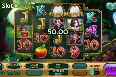Οθόνη3. Snow White (XIN Gaming) Κουλοχέρης 