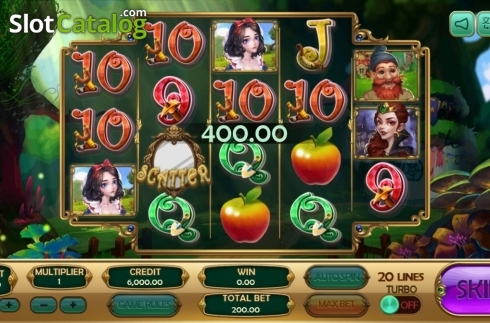 Οθόνη5. Snow White (XIN Gaming) Κουλοχέρης 