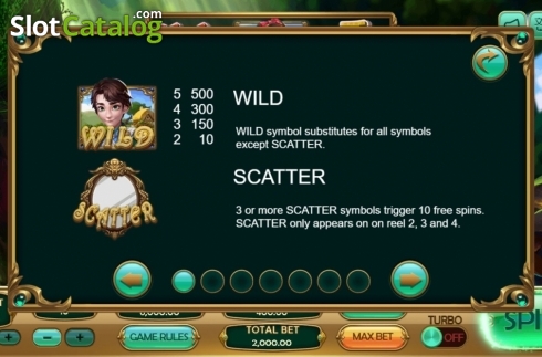Οθόνη6. Snow White (XIN Gaming) Κουλοχέρης 