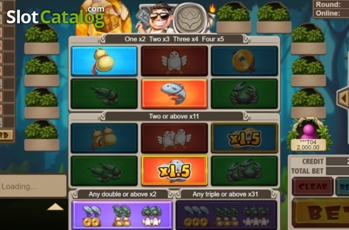 Οθόνη3. Lucky Combo Κουλοχέρης