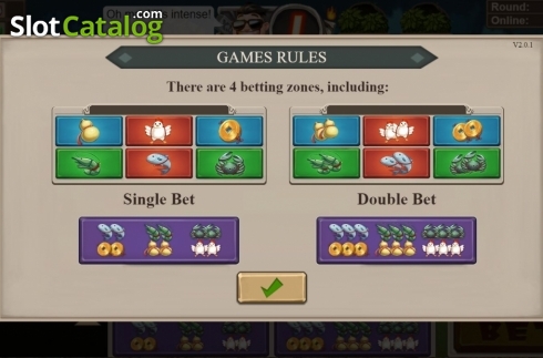 Οθόνη5. Lucky Combo Κουλοχέρης