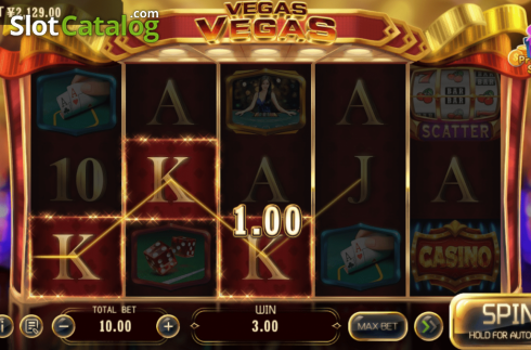 Οθόνη5. Vegas Vegas (XIN Gaming) Κουλοχέρης