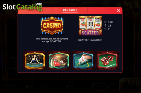 Οθόνη8. Vegas Vegas (XIN Gaming) Κουλοχέρης