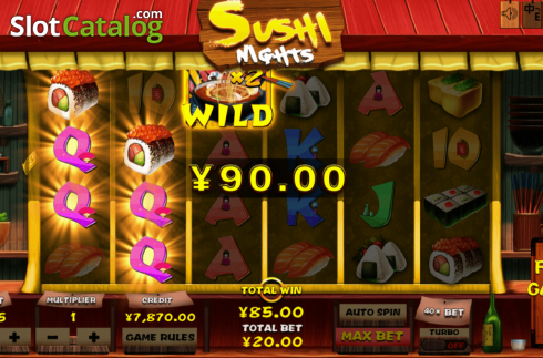 Οθόνη5. Sushi Nights Κουλοχέρης 