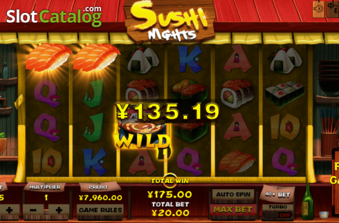 Οθόνη6. Sushi Nights Κουλοχέρης 