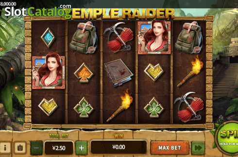 Οθόνη2. Temple Raider Κουλοχέρης