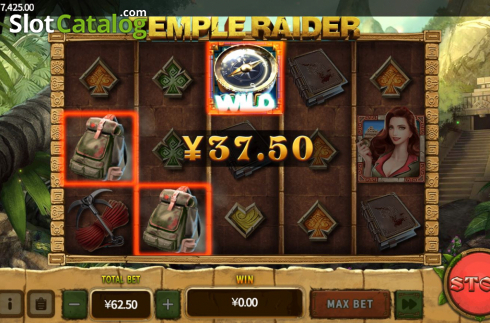 Οθόνη4. Temple Raider Κουλοχέρης