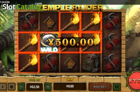 Οθόνη5. Temple Raider Κουλοχέρης