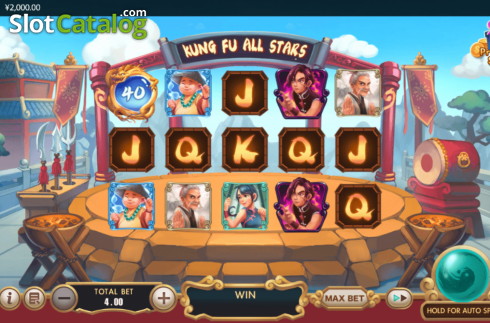 Οθόνη2. Kung Fu All Stars Κουλοχέρης