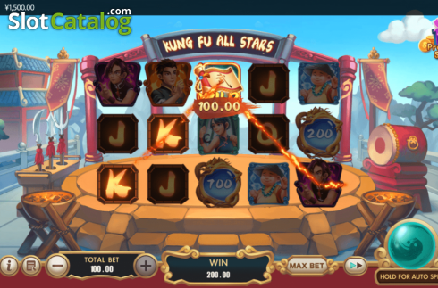 Οθόνη3. Kung Fu All Stars Κουλοχέρης