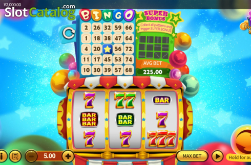 Οθόνη2. Bingo Slot (XIN Gaming) Κουλοχέρης