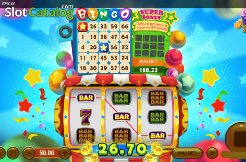 Οθόνη4. Bingo Slot (XIN Gaming) Κουλοχέρης