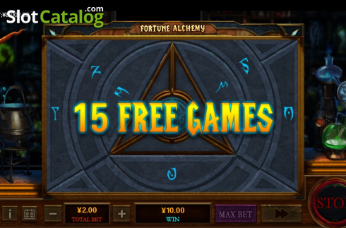 Οθόνη3. Fortune Alchemy Κουλοχέρης 