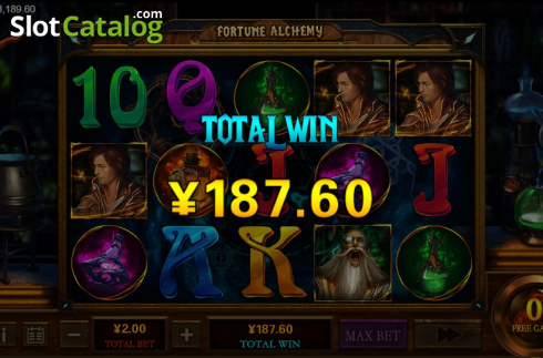 Οθόνη5. Fortune Alchemy Κουλοχέρης 