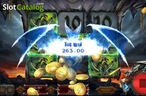Οθόνη4. EVIL DRAGONS (XIN Gaming) Κουλοχέρης