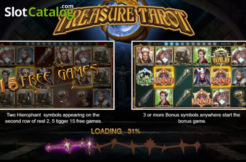 Οθόνη2. TREASURE TAROT Κουλοχέρης