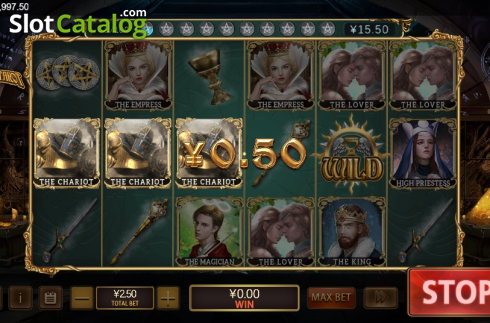 Οθόνη4. TREASURE TAROT Κουλοχέρης
