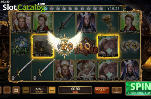 Οθόνη5. TREASURE TAROT Κουλοχέρης
