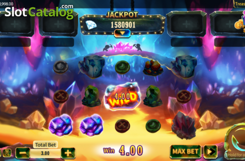 Οθόνη4. Treasure Jackpot Party Κουλοχέρης