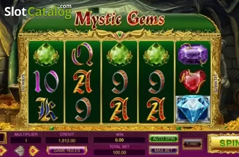 Οθόνη2. Mystic Gems (XIN Gaming) Κουλοχέρης