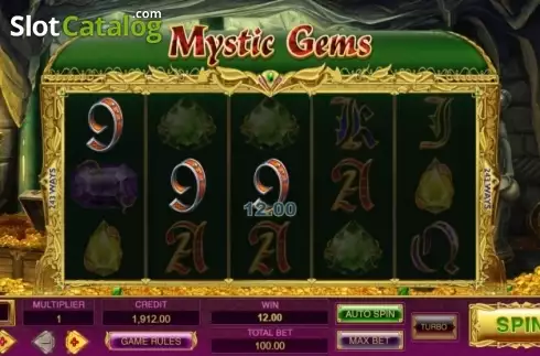 Οθόνη3. Mystic Gems (XIN Gaming) Κουλοχέρης