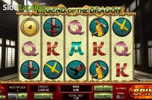Οθόνη2. Legend of the Dragon Κουλοχέρης