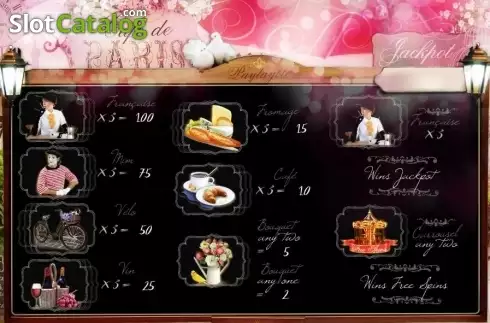 Οθόνη4. Cafe de Paris (XIN Gaming) Κουλοχέρης