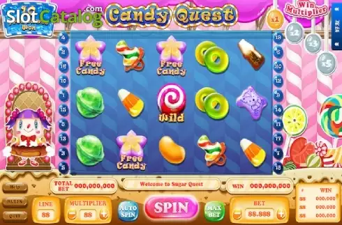 Candy Quest Λογότυπο Candy Quest Λογότυπο