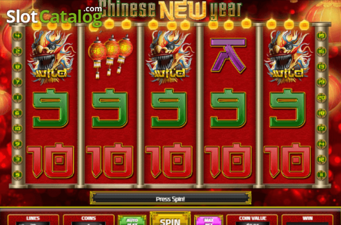 Οθόνη2. Chinese New Year (XIN Gaming) Κουλοχέρης