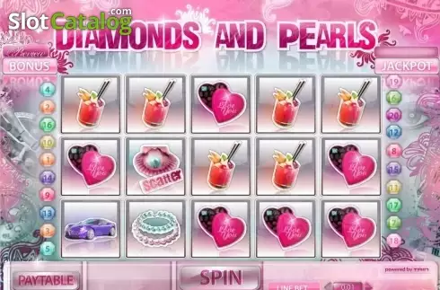 Οθόνη2. Diamonds and Pearls Κουλοχέρης