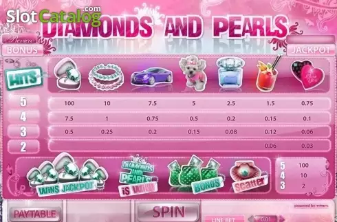 Οθόνη4. Diamonds and Pearls Κουλοχέρης