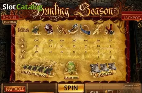 Οθόνη4. Hunting Season Κουλοχέρης