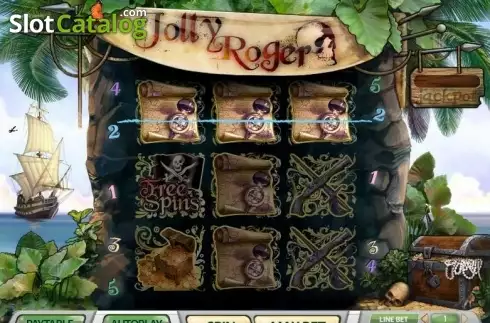 Οθόνη3. Jolly Roger (XIN Gaming) Κουλοχέρης
