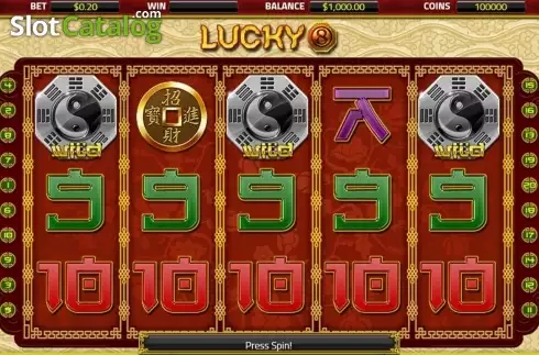 Οθόνη2. Lucky 8 (XIN Gaming) Κουλοχέρης