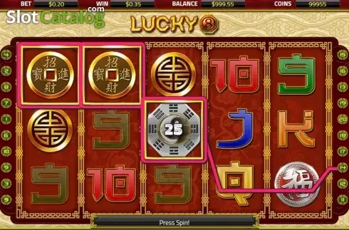Οθόνη3. Lucky 8 (XIN Gaming) Κουλοχέρης