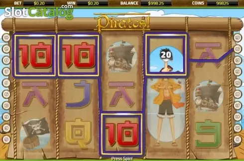 Οθόνη3. Pirates (XIN Gaming) Κουλοχέρης