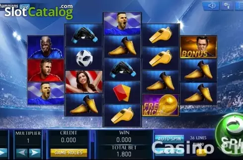 Οθόνη2. Real Champions Κουλοχέρης 