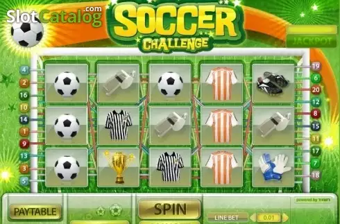 Οθόνη2. Soccer Challenge Κουλοχέρης