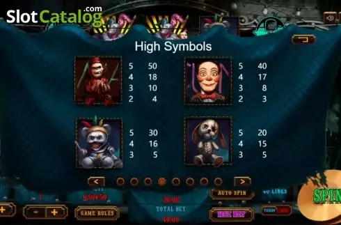 Οθόνη9. Dark Joker (XIN Gaming) Κουλοχέρης 