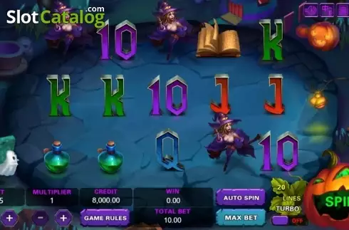 Οθόνη2. Witchs Quest Κουλοχέρης