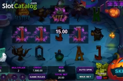 Οθόνη3. Witchs Quest Κουλοχέρης