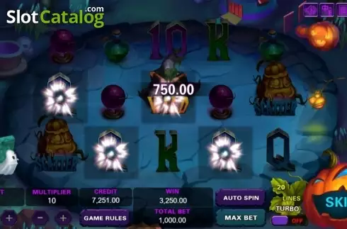 Οθόνη4. Witchs Quest Κουλοχέρης