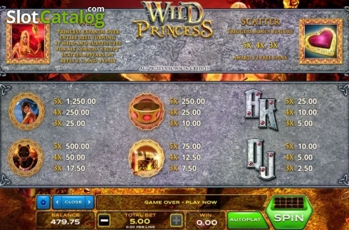 Οθόνη8. Wild Princess (Xplosive Slots Group) Κουλοχέρης