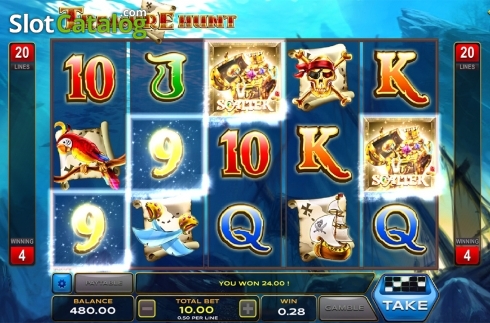 Οθόνη3. Treasure Hunt (Xplosive Slots Group) Κουλοχέρης