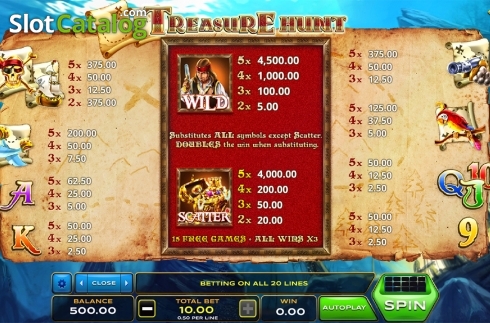 Οθόνη8. Treasure Hunt (Xplosive Slots Group) Κουλοχέρης