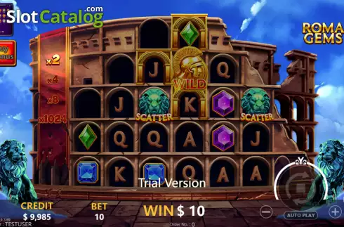 Οθόνη2. Roma Gems Κουλοχέρης
