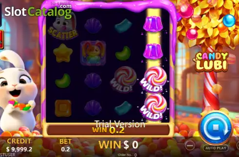 Οθόνη3. Candy Lubi Κουλοχέρης
